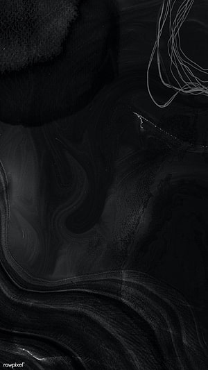 Dark Abstract Ink Swirls with Flowing Fabric Texture and Fine White Lines HD phone wallpaper