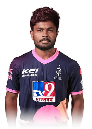 Sanju Samson Rajasthan Royals Cricket Jersey Portrait HD phone wallpaper