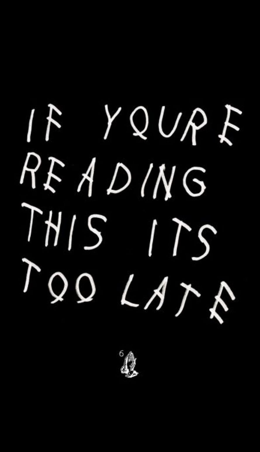 Drake If You're Reading This It's Too Late Album Cover Artwork HD phone wallpaper