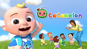 Cocomelon 3D Animation Featuring Baby and Children Playing in a Sunny Meadow HD wallpaper