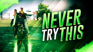 BGMI Battle Royale Character with Neon Green Glow and Tactical Gear HD wallpaper