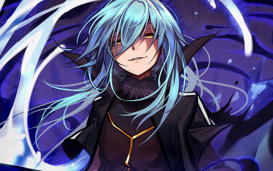 Rimuru Tempest from That Time I Got Reincarnated as a Slime Anime Character Portrait HD wallpaper