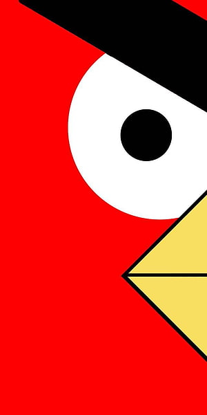 Minimalist Geometric Bird Face Abstract Art Wallpaper HD phone wallpaper