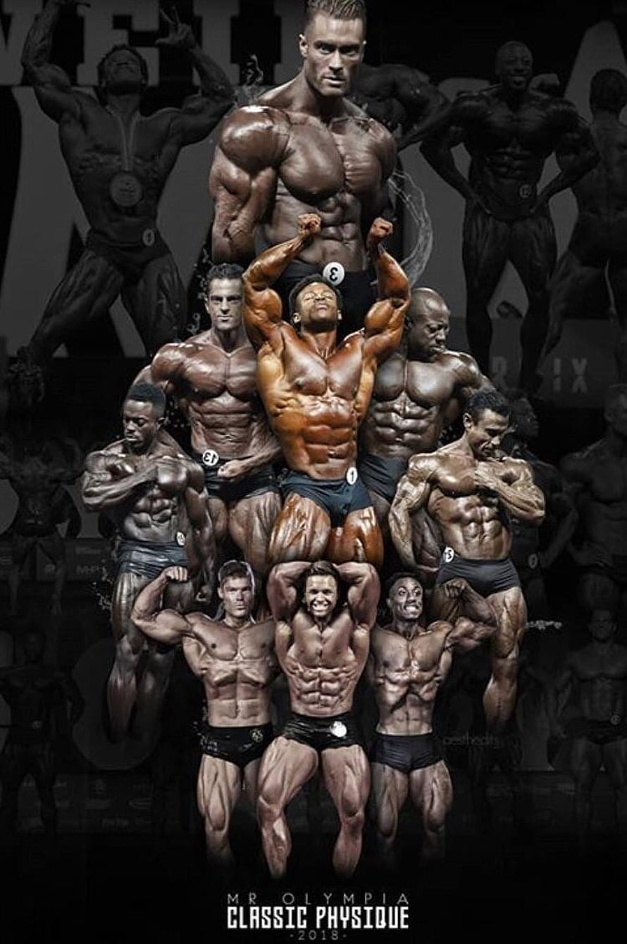 Mr Olympia Classic Physique 2018 Bodybuilders Competition Collage HD phone wallpaper