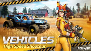Farlight 84 High Speed Shootout Vehicle Update Artwork HD wallpaper