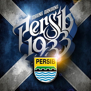 Persib Bandung Maung Bandung 1933 Official Club Crest and Emblem Design HD phone wallpaper