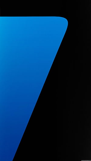 Samsung Galaxy S7 Edge Minimalist Blue Gradient Abstract Wallpaper HD phone wallpaper