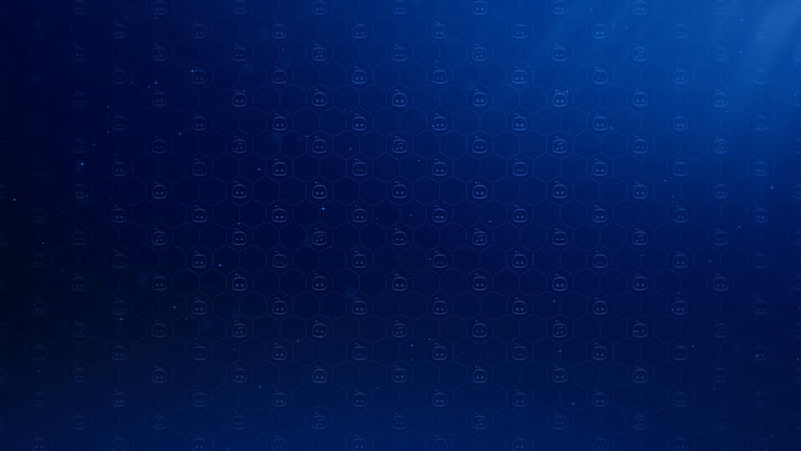 Astro Bot Rescue Mission Dark Blue Hexagonal Pattern Background HD wallpaper
