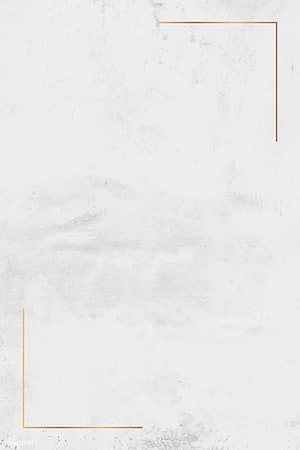 Minimalist White Marble Texture with Elegant Gold Corner Frame Lines HD phone wallpaper