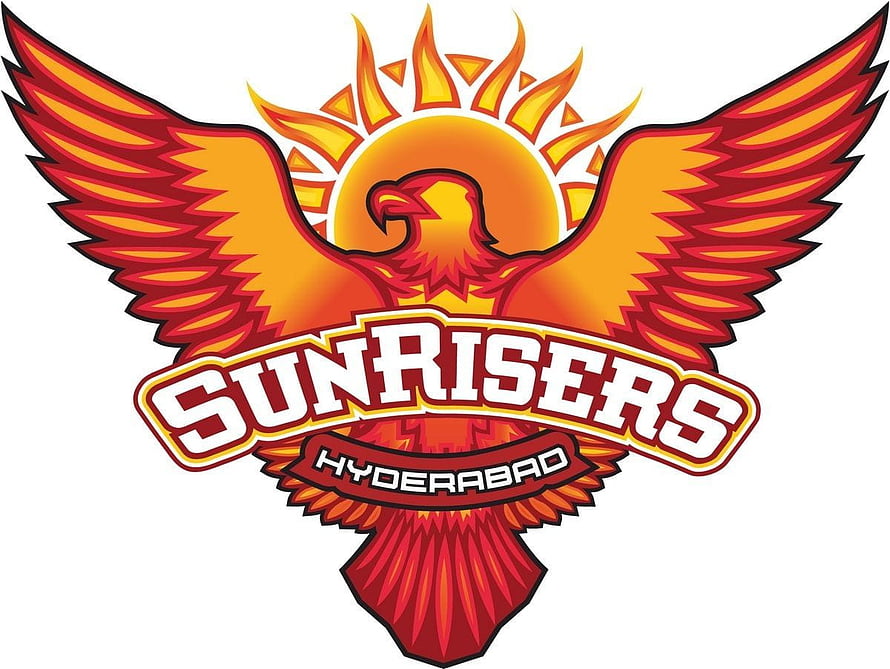 Sunrisers Hyderabad Cricket Team Logo With Fiery Eagle And Rising Sun Emblem HD wallpaper