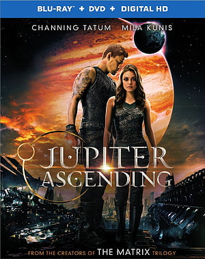 Jupiter Ascending Movie Poster Featuring Channing Tatum and Mila Kunis in Sci-Fi Setting HD phone wallpaper