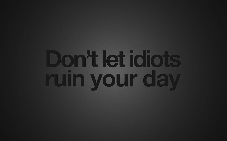 Minimalist Dark Motivational Quote About Staying Focused and Positive HD wallpaper