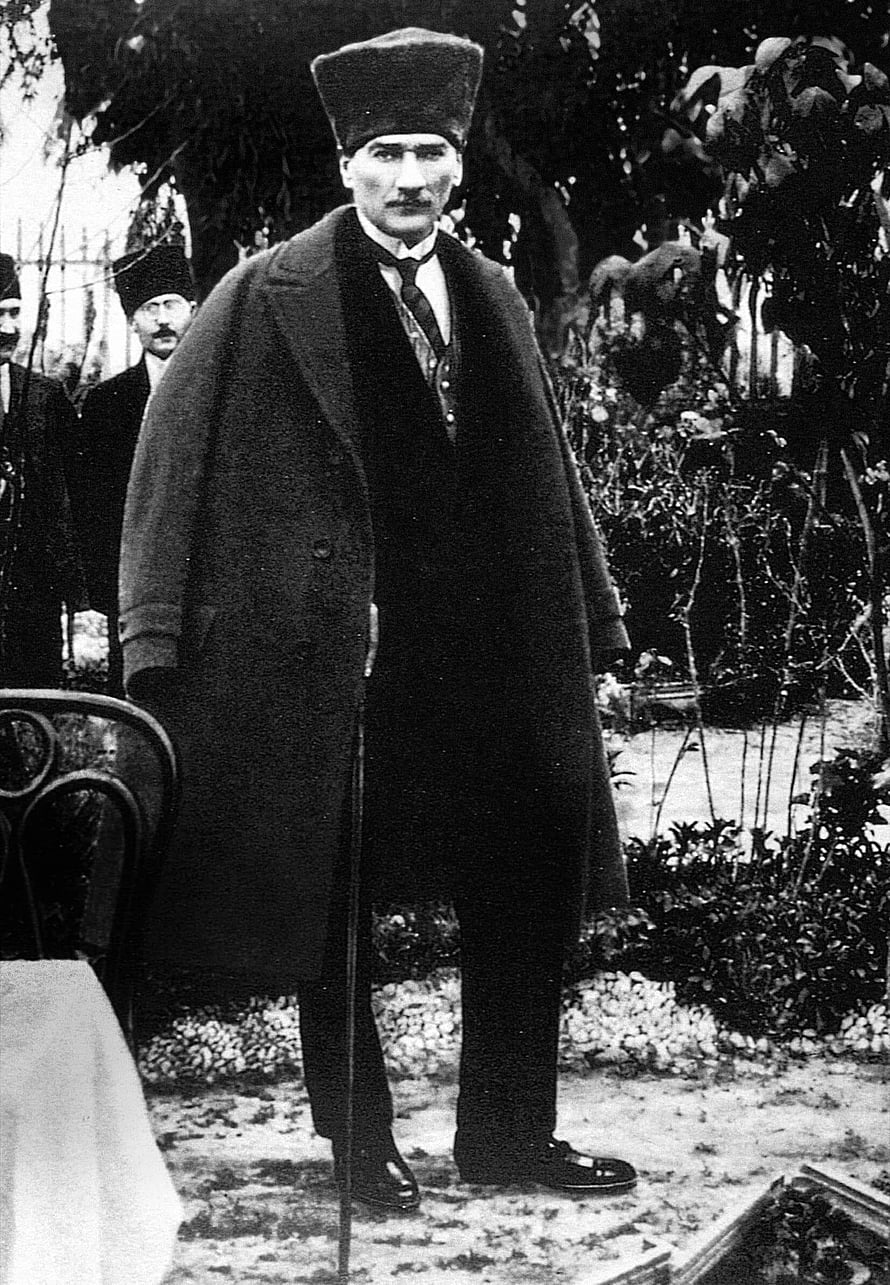 Historical Portrait of Mustafa Kemal Ataturk in Formal Ottoman Attire HD phone wallpaper