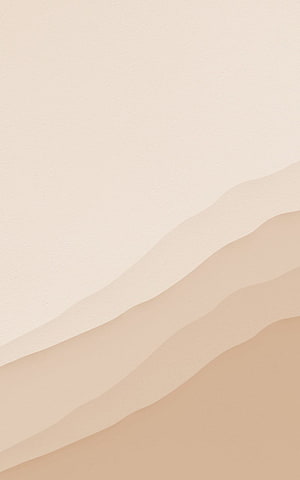 Minimalist Abstract Beige Wave Pattern with Soft Layered Curves and Warm Neutral Tones HD phone wallpaper