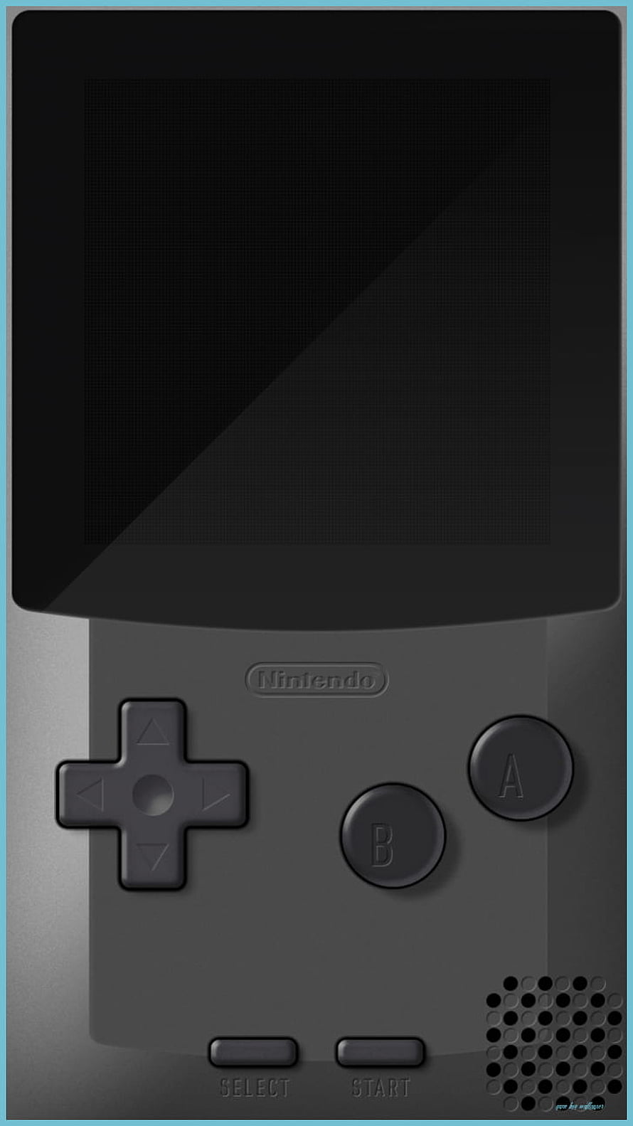 Nintendo Game Boy Classic Handheld Console in Matte Black Finish HD phone wallpaper