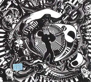 Soda Stereo Cerati Tarin Album Artwork Black and White Illustration HD wallpaper