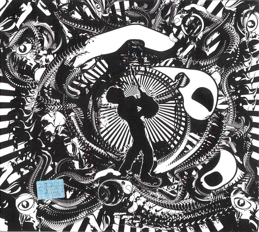 Soda Stereo Cerati Tarin Album Artwork Black and White Illustration HD wallpaper