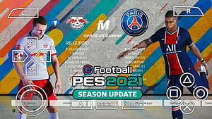 eFootball PES 2021 Season Update Matchup: RB Leipzig vs Paris Saint-Germain HD wallpaper