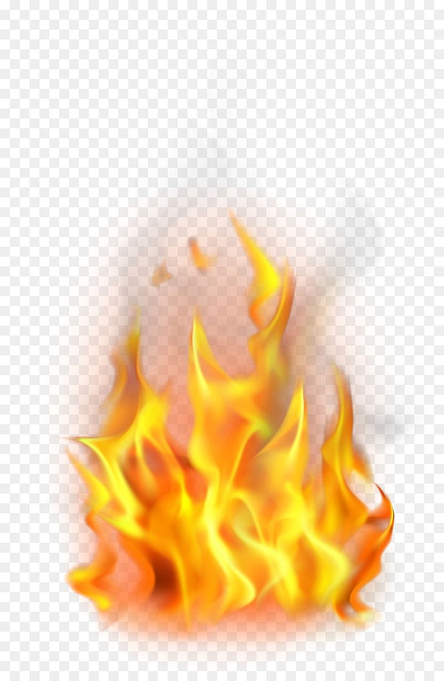 Vibrant Orange and Yellow Fire Flames on Transparent Background HD phone wallpaper