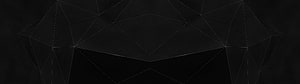 Dark Geometric Wireframe Polyhedron Abstract Minimalist Background HD wallpaper