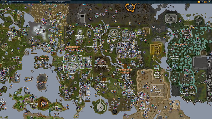 Suikoden 2 World Map with Kingdoms, Villages, and Landmarks HD wallpaper