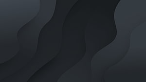 Dark Abstract Wavy Layered Background with Smooth Curved Shapes HD wallpaper