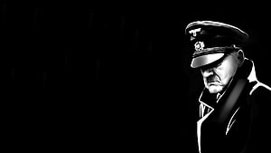 Adolf Hitler in Military Uniform Black and White Portrait HD wallpaper