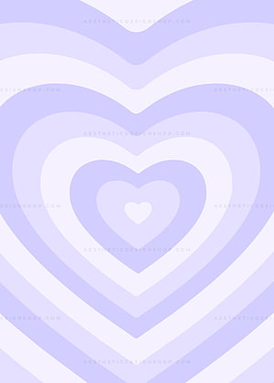 Pastel Purple Aesthetic Heart Background with Soft Gradient Layers and Minimalist Design HD phone wallpaper