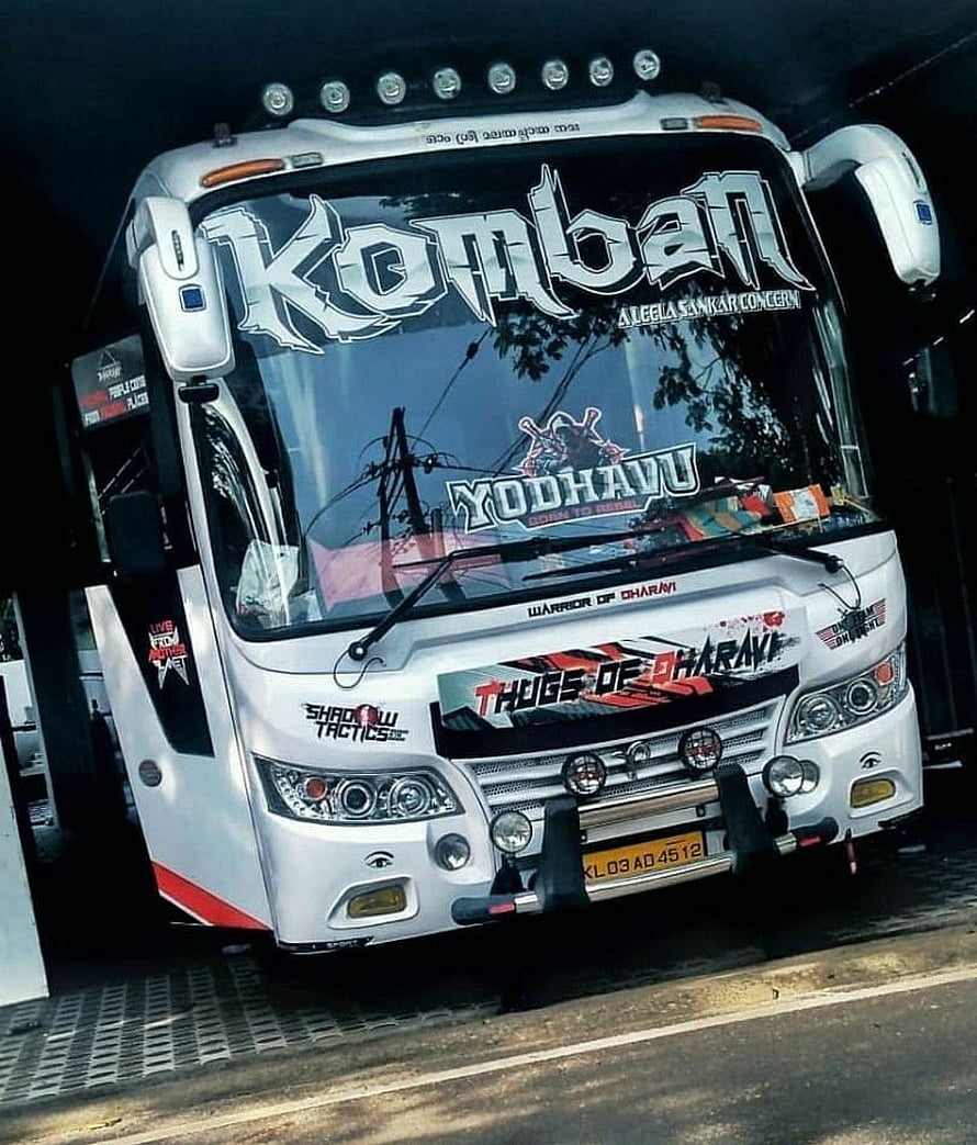 Komban Yodhavu Kerala Tourist Bus Livery Design HD phone wallpaper