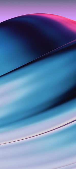 OnePlus Nord CE 5G Abstract Gradient Wallpaper with Smooth Blue and Pink Curves HD phone wallpaper
