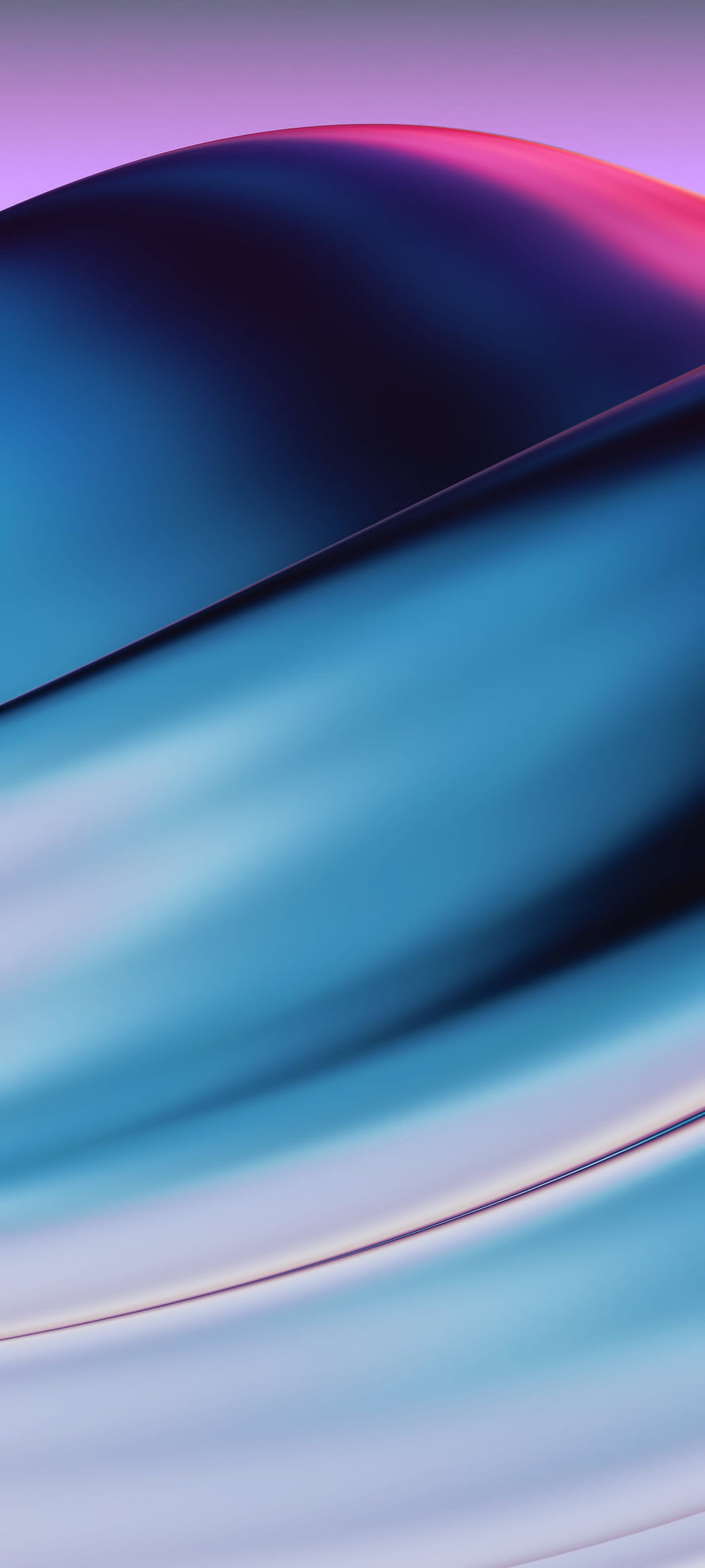 OnePlus Nord CE 5G Abstract Gradient Wallpaper with Smooth Blue and Pink Curves HD phone wallpaper