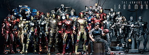 Complete Collection of Iron Man Armors and Suits with Tony Stark, Iron Man Bleeding Edge Armor, all iron man suits HD wallpaper