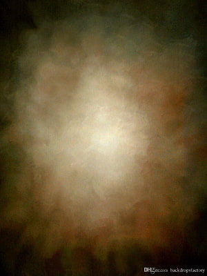Vintage Brown Hazy Smoke Texture with Warm Central Glow for Studio Backdrop HD phone wallpaper