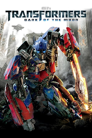 Transformers Dark of the Moon Optimus Prime Battle Poster HD phone wallpaper