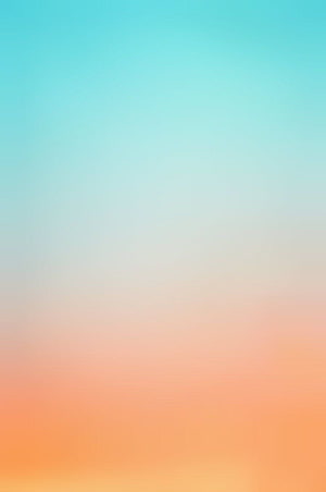 Soft Gradient Sky Wallpaper with Turquoise to Peach Sunset Color Transition HD phone wallpaper