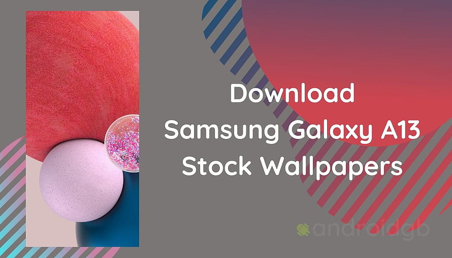 Samsung Galaxy A13 Default Abstract Sphere Wallpaper HD wallpaper