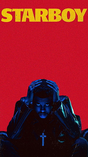 The Weeknd Starboy Album Cover Artwork Portrait HD phone wallpaper