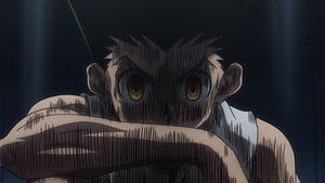 Gon Freecss Intense Close-Up From Hunter x Hunter Anime Series HD wallpaper