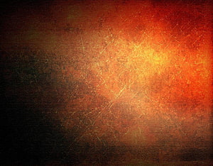 Warm Rustic Grunge Texture with Fiery Orange Glow and Distressed Surface Details HD wallpaper