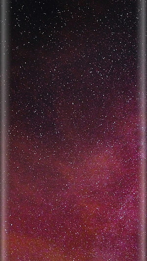 Deep Space Nebula with Purple and Magenta Hues and Scattered Stars HD phone wallpaper