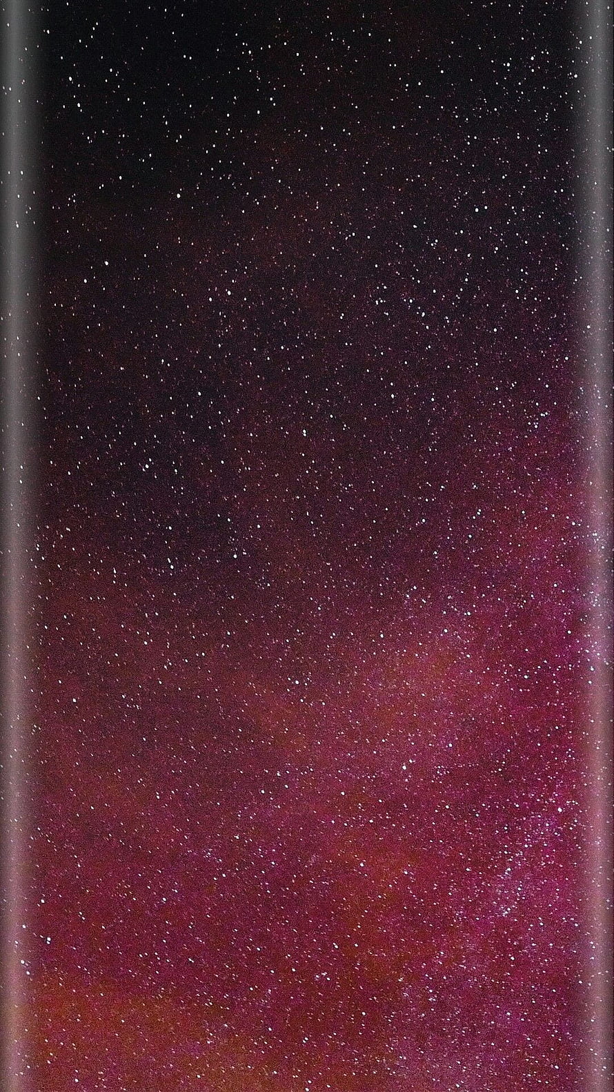 Deep Space Nebula with Purple and Magenta Hues and Scattered Stars HD phone wallpaper
