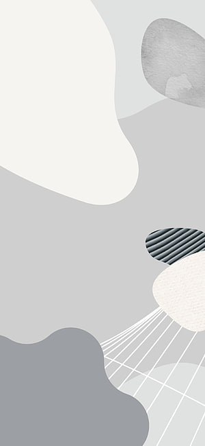 Minimalist Abstract Gray Geometric Shapes with Textured Accents and Grid Lines HD phone wallpaper