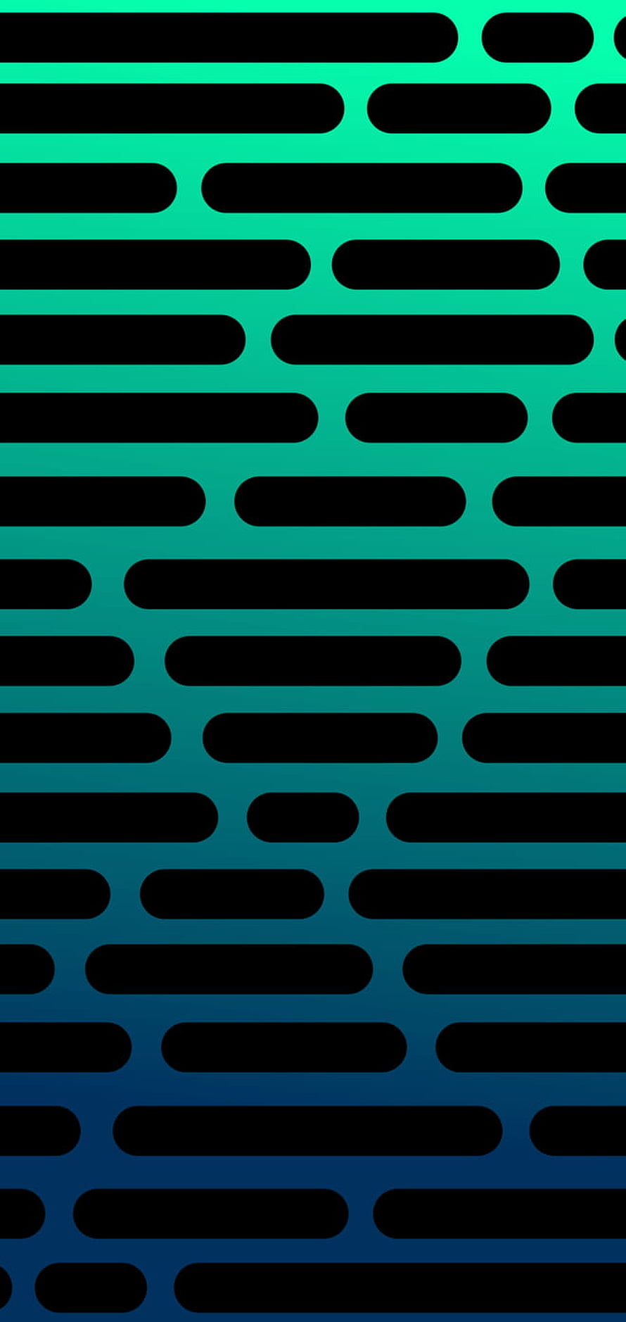 Samsung Galaxy S10 Camera Hole Pattern with Teal to Blue Gradient Background HD phone wallpaper
