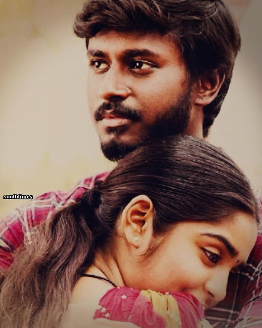 Aadhitya Bhaskar and Gouri Kishan in an intimate embrace from the Tamil film 96 HD phone wallpaper