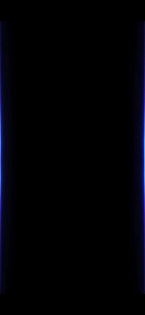 Minimalist Dark Wallpaper with Glowing Blue Edge Lighting for iPhone X HD phone wallpaper