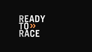KTM Ready to Race Logo on Black Background HD wallpaper
