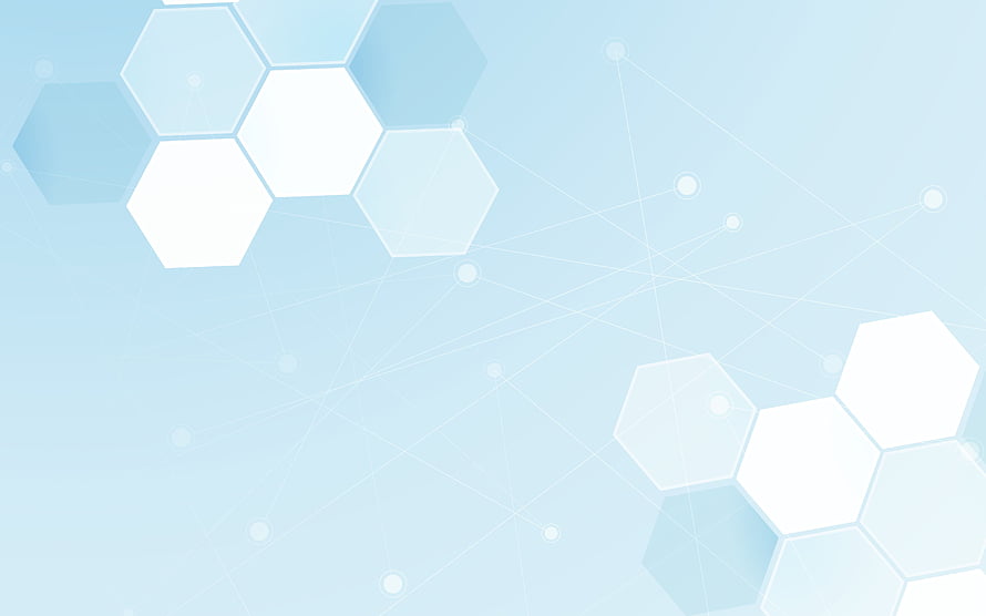 Light Blue Hexagonal Network Abstract Background with Connected Dots and Geometric Patterns HD wallpaper