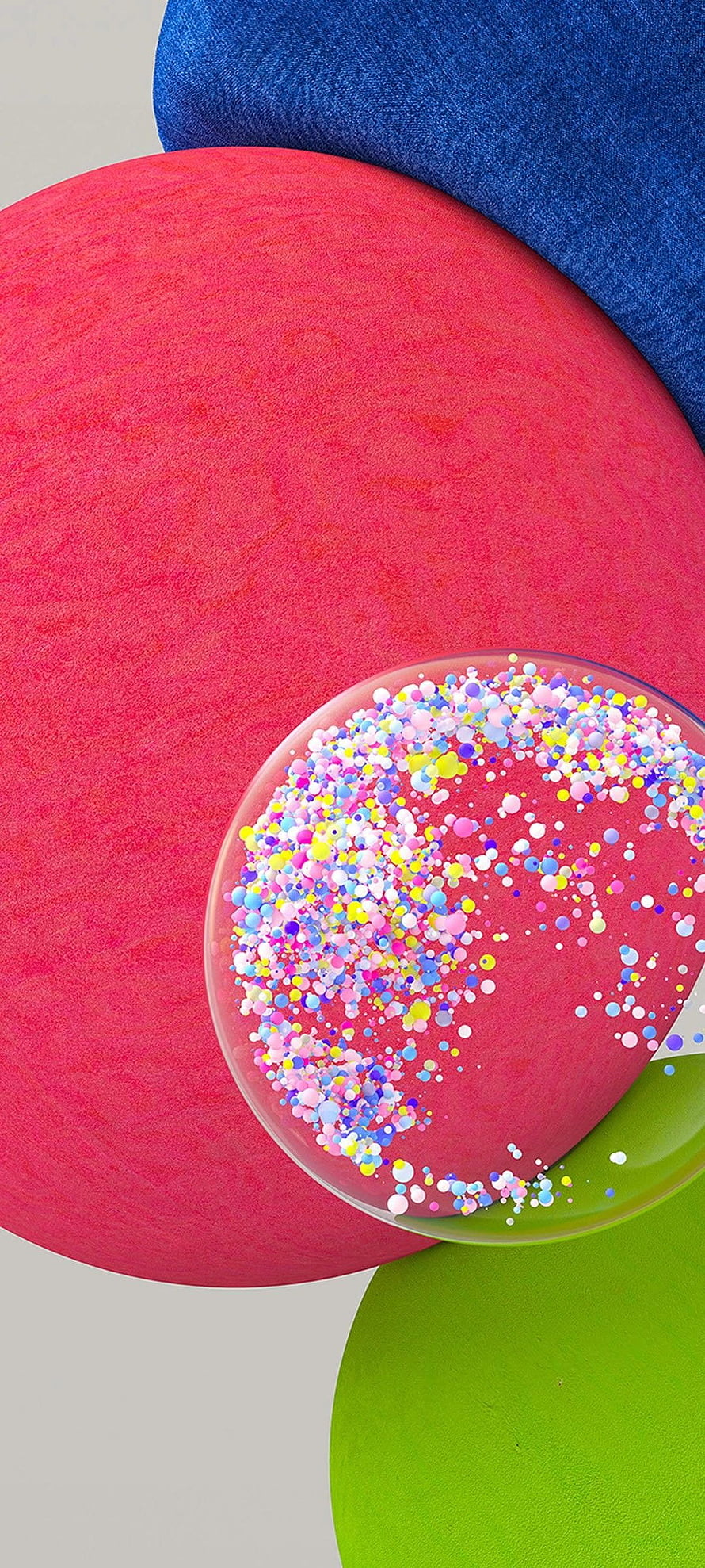 Samsung Galaxy A52s 5G Abstract Colorful Sphere Wallpaper HD phone wallpaper