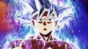 Goku Ultra Instinct Transformation in Dragon Ball Super Anime HD wallpaper