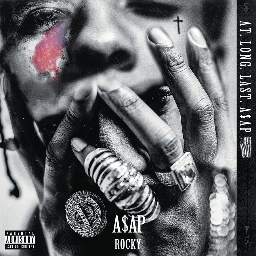 ASAP Rocky AT Long Last ASAP Album Cover Black and White Portrait HD phone wallpaper